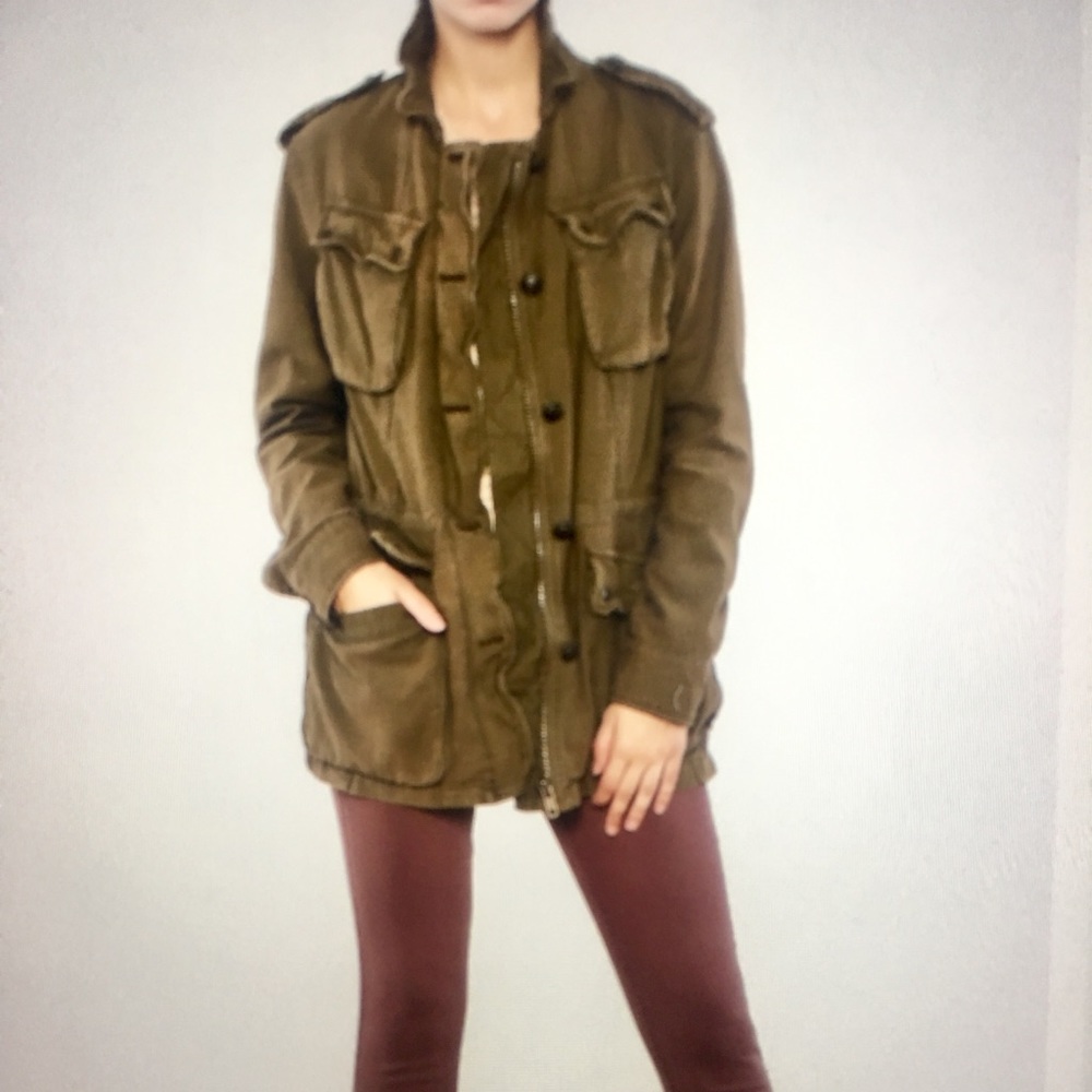 Free People Army Jacket
